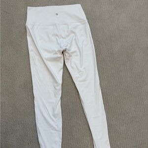 Lululemon White Yoga Pants